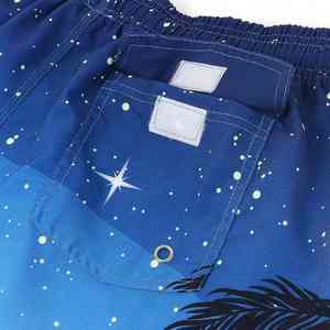 กางเกงบาสเก็ตบอลตาข่ายแบบซับลิเมชั่นสั่งทำพิเศษ น้ำหนักเบา แห้งเร็ว เหมาะสำหรับออกกำลังกายและสวมใส่ลำลองสำหรับผู้ชาย - Product Image 3