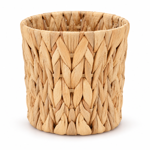 Juego de 3 Cestas de Mimbre de Jacinto de Agua Rústicas y Ecológicas Personalizables para Plantas de Interior y Decoración de Mesa, Venta al por Mayor - Product Image 2
