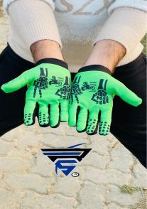 Gants de sublimation de haute qualité pour course VTT, gants de cyclisme de haute qualité avec design personnalisé - Product Image 5