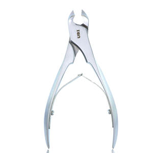 Coupe-ongles professionnel UBI en acier au carbone de luxe, ouverture de mâchoire large de 15 mm, pour ongles épais, lame incurvée, pointe acérée - Product Image 4