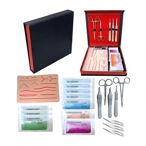 REEAX ENTERPRISES Manual Complete Suture Practice Kit for Medical Students with Silicon Suture Pad and Surgical Tools - Product Image 1