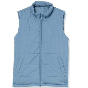 Best Selling Casual Style Winter Puffer Vest Factory Direct High Quality Breathable Windproof Waterproof <b>Canvas</b> Stand Polyester - Product Image 5