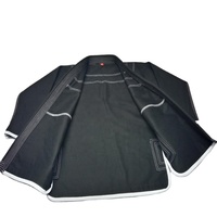 Kimono de Jiu-Jitsu Brésilien (BJJ) et MMA sur mesure, service OEM, bleu, extensible, 100 % coton, pour adulte, 380g, collection 2026