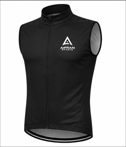 Gilet de cyclisme jaune fluorescent sans manches, maillot de vélo coupe-vent respirant à séchage rapide pour la conduite sur route - Product Image 2