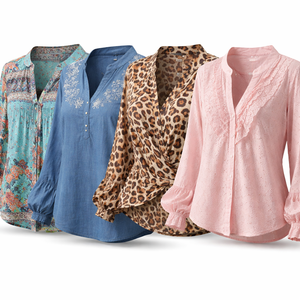 Chemises en polyester à manches longues personnalisées en gros pour femmes - Fournisseur en gros OEM et fabricant direct d'usine - Product Image 3