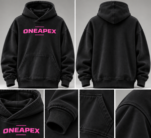 Men's <b>Black</b> Hooded Sweatshirt Regular Fit Fleece Cotton Casual Hoodie Front Logo Pocket Design Autumn Style - Product Image 6
