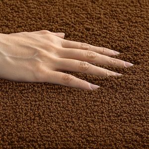 Tapis de salle de bain en microfibre personnalisé, absorbant l'eau, antidérapant, tapis de sol, paillasson, tapis shaggy, tapis moelleux, vente en gros - Product Image 2