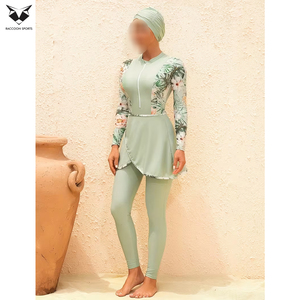 Traje de Baño 2026 con Logotipo Personalizado, Secado Rápido, Protección UV, Cobertura Total, Transpirable, Tallas Grandes, Estilo Modesto para Estilos de Vida Activos - Product Image 4