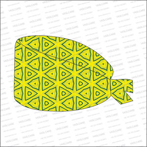 Casquette d'infirmière imprimée, bonnet de soins infirmiers à nouer, coiffe médicale pour infirmières et professionnels de la santé par Vaslcare - Product Image 6