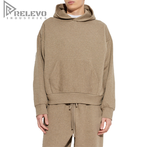 Conjunto Deportivo Informal Personalizado para Hombre, Sudadera con Capucha de Forro Polar de Algodón, Pantalones Deportivos Transpirables y Ligeros para Invierno, OEM ODM - Product Image 2