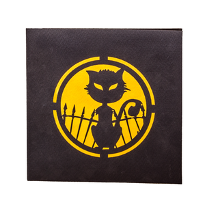 Custom Luxury 3D Pop Card <b>Black</b> <b>Cat</b> Halloween Design Theme 6-Color Printed Wholesale Handmade Greeting Card Paper Gift ODM/OEM - Product Image 5