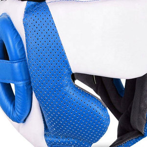 Protection de la tête, casque d'arts martiaux, casque de boxe, casque de sparring en cuir, casque d'entraînement de boxe, protections de tête pour la boxe - Product Image 2