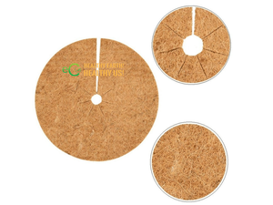 Eco2go Vietnam Eco-Friendly Coir Mulch Ring Organic Coconut Fiber <b>for</b> Sustainable Gardening and Tree Care - Product Image 1
