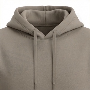 Sudadera con Capucha Oversize Lisa, Estilo Urbano, Personalizable para Hombre, Precio de Fábrica al por Mayor, Color Personalizado, Sudadera Pesada Tipo Pullover - Product Image 4
