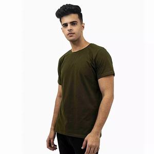 Camiseta de manga corta de algodón y poliéster para hombre, camisetas personalizadas de manga corta para hombre, camiseta de alta calidad 100% algodón para hombre, corte holgado - Product Image 3