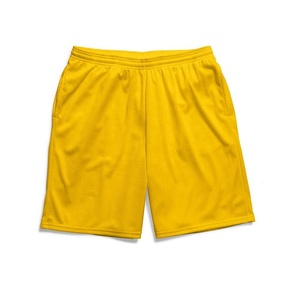 Pantalones Cortos Deportivos Personalizados Coloridos para Hombre, Transpirables, Ecológicos, de Malla, de Doble Capa, de Poliéster, con Cordón Ajustable - Product Image 5