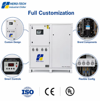 Machine de refroidissement industrielle 20HP, refroidisseur d'eau, équipement de réfrigération et d'échange de chaleur, refroidisseur d'eau