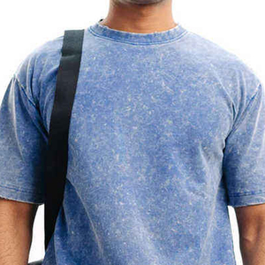 Camisetas de Hombre de Alta Calidad 100% Algodón, Lavado Vintage, Lavado Ácido, Corte Regular, Tejido Satinado, Secado Rápido y Transpirable - Product Image 4
