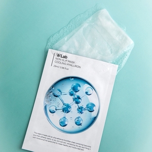 W.Lab Face Non-Slip Close-Fitting <b>Sheet</b> Mask Cooling Hydration <b>Single</b>-Use Moisture Treatment All Skin Types (5 Pcs Per Pack) - Product Image 6