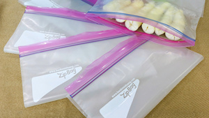 Double sacs résistants de nourriture de fermeture éclair pour l'emballage standard d'exportation des produits alimentaires frais et surgelés - Product Image 6