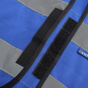 Gilet de sécurité haute visibilité réfléchissant, couleur personnalisable, couleurs vives, gilet de signalisation pour travaux de construction, norme ANSI Classe 2 - Product Image 4