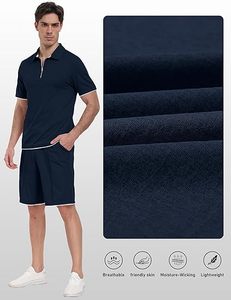 Chándal Deportivo Sublimado Personalizado para Hombre con Pantalones Cortos, Fabricante OEM ODM, 100% Poliéster, Ropa Deportiva para Entrenamiento, Gimnasio y Fitness - Product Image 2