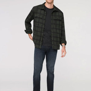 Collection de chemises à carreaux tendance décontractées en flanelle, boutonnées, chaudes et confortables, à manches longues - Product Image 2