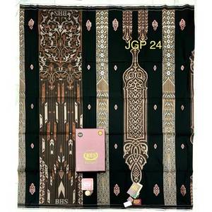 ผ้าซารอง/ปาเรโอ/ลุงกี BHS Excellent Gold JGP ผ้าเมอร์เซอไรซ์ ระบายอากาศได้ดี ทรงหลวม สวมใส่สบาย เหมาะสำหรับผู้ชาย วัยผู้ใหญ่ ใช้ในงานอีด/งานแต่งงาน/งานละหมาด - Product Image 6