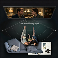 Televisor Inteligente LED LCD Android 4K UHD de 43 50 55 65 70 75 Pulgadas con Android 14-16, DVBT2 S2, Wifi y Cristal Templado, en Oferta