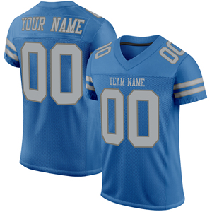 Custom Unisex Black Gold American Football Jersey V-Neck Short Sleeve Front Logo Sublimated Print Breathable Mesh 100% Polyester - Product Image 6