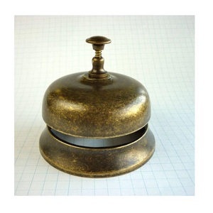 Campana de Mesa de Aluminio Dorada para Restaurante u Oficina, con Botón de Llamada Manual, Ideal para Restaurantes, Oficinas y Cocinas - Product Image 3