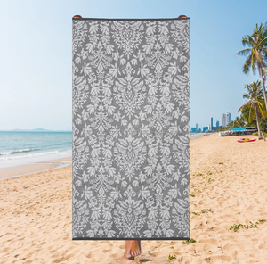 Toallas de Playa Antiarena OEM con Logotipo Personalizado, Precio Bajo, Exportación de Fábrica, Fabricante al por Mayor - Product Image 1