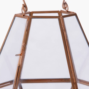 Farol de Vidrio Geométrico al por Mayor, Centro de Mesa, Portavelas para Decoración del Hogar y Hoteles - Product Image 5