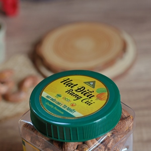 Noix de cajou grillées non décortiquées de qualité supérieure W180 du Vietnam, 500g, pot carré - Durée de conservation de 12 mois, prix de gros d'usine - Product Image 6