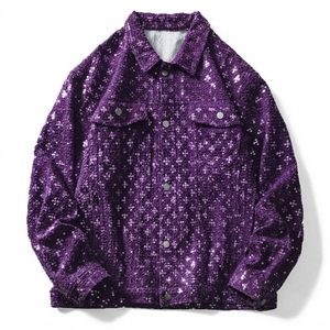 Blouson Bomber à Carreaux pour Homme Hiend Industries, Grande Taille, Coupe-Vent, Durable, Décontracté, Coupe Ample, Style Urbain, Automne - Product Image 1