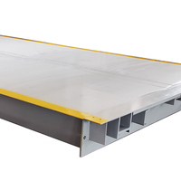 Báscula Digital Industrial para Camiones de 60t, 80t, 100t, Plataforma de Pesaje Electrónica de 18m para Logística y Minería
