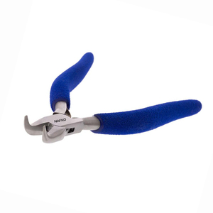 New Arrival Nafko Industry NK-8084 Blue Bent Chain <b>Nose</b> <b>Long</b> Handle Pliers 160mm Stainless Steel High Performence Jewelry Tools - Product Image 1