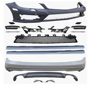 Kit de carrosserie pour tuning automobile pour BENZ Classe C W204 4D 2D 2012-2014, pare-chocs avant, jupe latérale, pare-chocs arrière, pare-chocs de voiture - Product Image 1