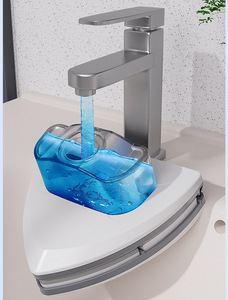 Nettoyeur de vitres magnétique automatique MOP02 à décharge d'eau ; <span class=keywords><strong>Raclette</strong></span> <span class=keywords><strong>double</strong></span> face pour le nettoyage des fenêtres de maisons en hauteur - Product Image 4