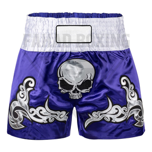 Shorts de Muay Thai pour hommes, imprimés, vêtements de boxe et d'arts martiaux, extensibles, respirants, séchage rapide, légers, vêtements de combat - Product Image 1