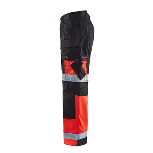 Pantalones de Trabajo de Invierno Resistentes OEM para Hombre, Alta Visibilidad, Múltiples Bolsillos, Construcción a Prueba de Polvo, Poliéster Reflectante - Product Image 2