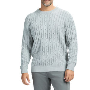 Pulls en molleton décontractés pour hommes, de haute qualité, en coton mélangé respirant et épais, personnalisables, vente en gros - Product Image 1