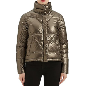 Manteau d'hiver rembourré à capuche pour femme 2026, parka courte épaisse et chaude, 90% duvet de canard blanc - Product Image 5