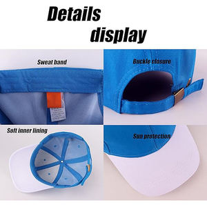 Gorra de Béisbol Bordada con Logotipo, de Algodón Transpirable e Impermeable, de 5 Paneles, de Alta Calidad, Personalizada, para Hombre y Mujer, para Uso en Exteriores, al por Mayor y a Bajo Precio - Product Image 3