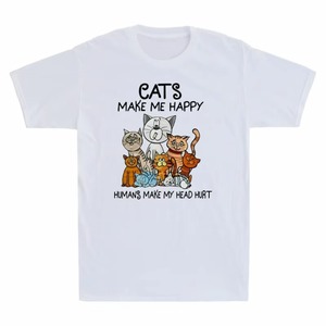 T-shirt décontracté personnalisé sérigraphié pour hommes et femmes, motif amusant, 100 % coton/coton/bambou, anti-plis, séchage rapide - Product Image 6