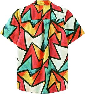 Short Sleeve Loose Fit Casual Button Down <b>Shirts</b> Summer Beach <b>Women</b> <b>Hawaiian</b> <b>Shirt</b> Woven Polyester Party ODM - Product Image 2