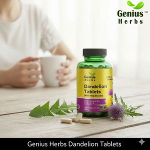 Comprimés de pissenlit naturels à base de plantes, riches en nutriments, extrait séché, vente en gros, expédition mondiale, pack professionnel, directement de l'usine - Product Image 4