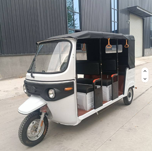 Tricycle Électrique 1000W Tuk Tuk Taxi à Passagers, en Alliage d'Aluminium, avec Marchepied Arrière et Carrosserie Ouverte, Vente Chaude, Compétitif en Chine - Product Image 3