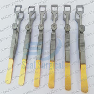 Pinces Cottle Columella pour chirurgie du septum nasal, pinces à plaques avec pointes dentelées pour rhinoplastie, chirurgie plastique - Product Image 4