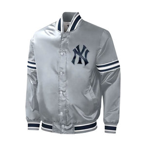 OEM Custom High Quality Canvas Stand Collar Cartoon <b>Pattern</b> Men's & Kids' Varsity Letterman Jackets <b>for</b> Sports Streetwear - Product Image 5